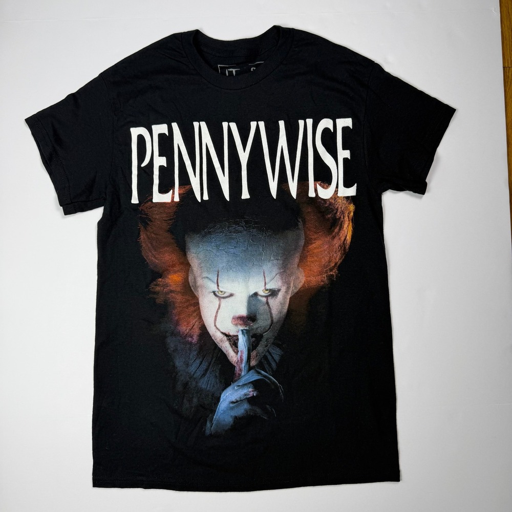 IT Chapter Two Horror Movie Goth Streetwear Women Graphic Tee Black Cotton